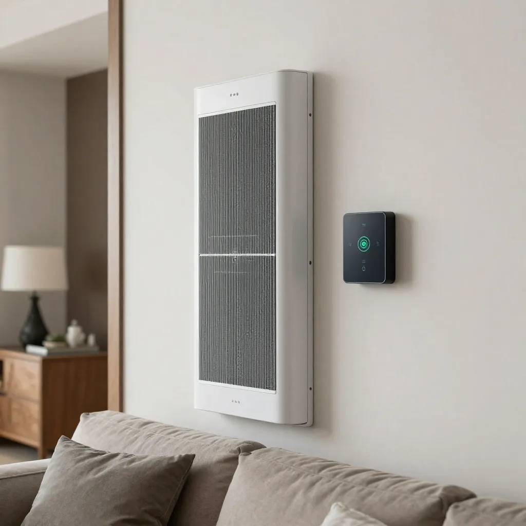 Ventilation and cooling hybrid system